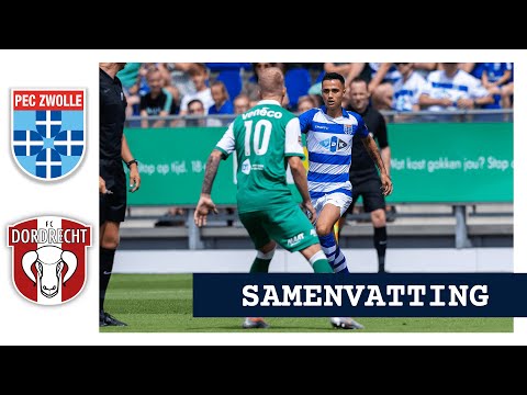 Samenvatting PEC Zwolle - FC Dordrecht (2-1)