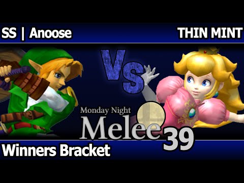 MNM 39 Melee - SS | Anoose (Link) vs THIN MINT (Peach) - Winners Bracket