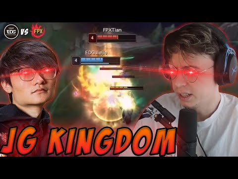 TIAN IS SO AGGRESSIVE - EDG VS FPX FULL REVIEW - CAEDREL