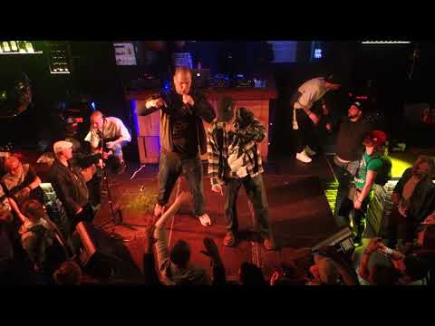 CRE8IVE [Sir-J (D.O.B.) & LEONOFF KING (M-side-S)] на презентации альбома ШеFFа - "Gangsta Jazz "