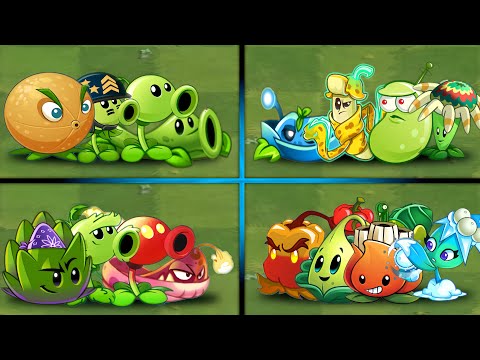 Tournament Random Plants 4 Team - Who best Team?? PvZ 2 Team Plants vs Team Plants 