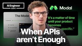 What Lies Beneath the API — Benjamin Cowen, Modal