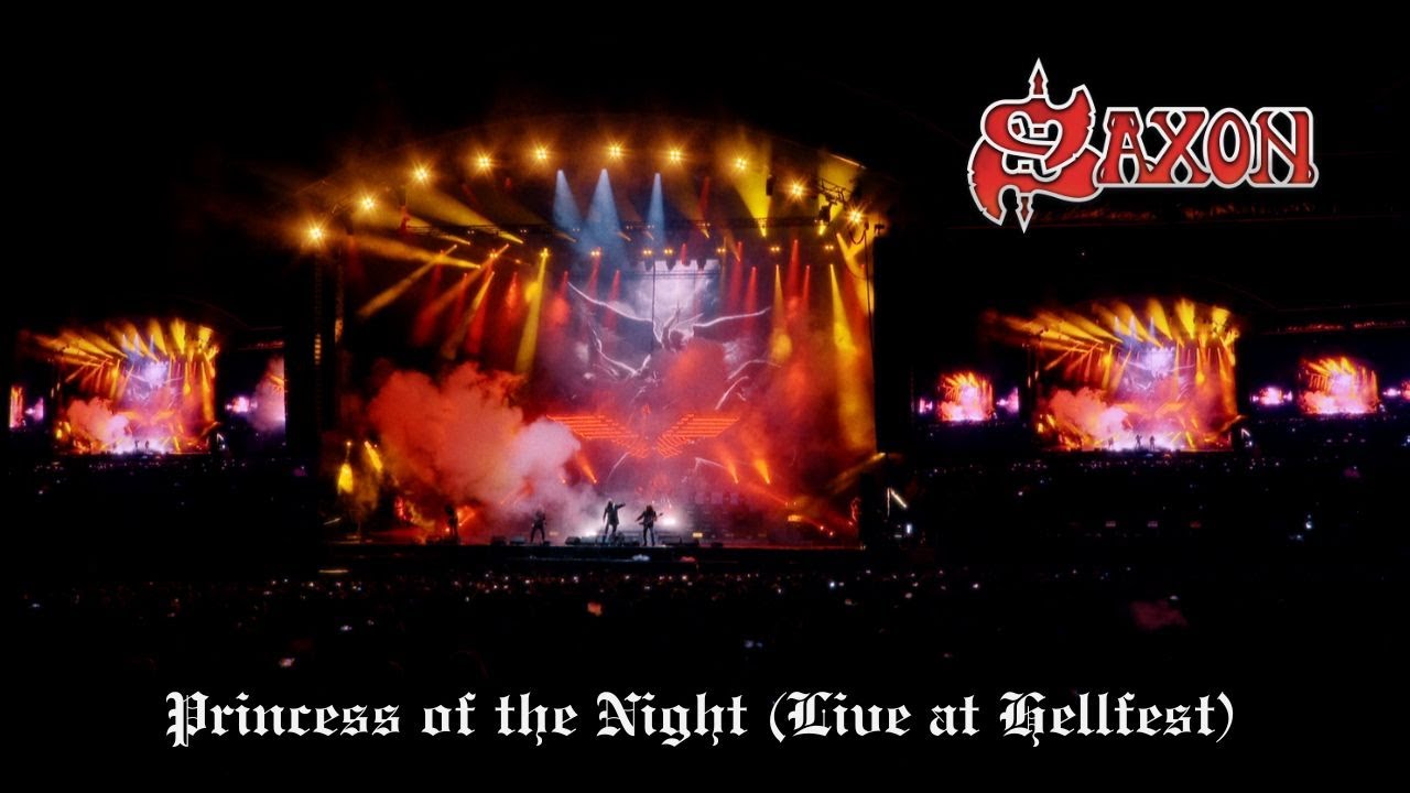 SAXON - Princess of the Night (Live at Hellfest) - YouTube