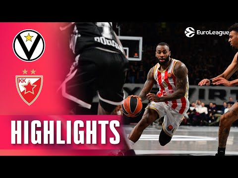 Ball Movement DESTROYS Defense | Virtus -  Crvena Zvezda | R24 BASKETBALL HIGHLIGHTS 2025-26