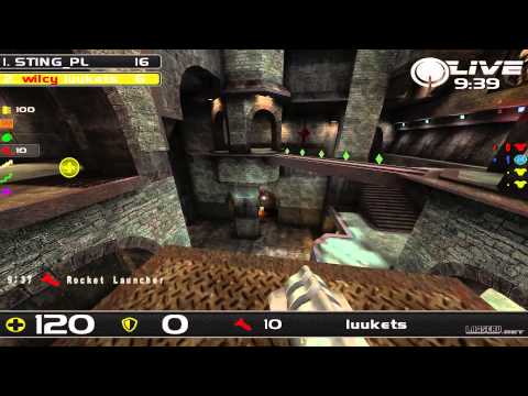 sting vs Luukets - DreamHack Winter 2013 Group C Round 3 (Quake Live VOD)