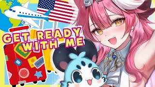【GRWM✈️】Time to pack my bags… America here I come! HELP ME!!!🧳