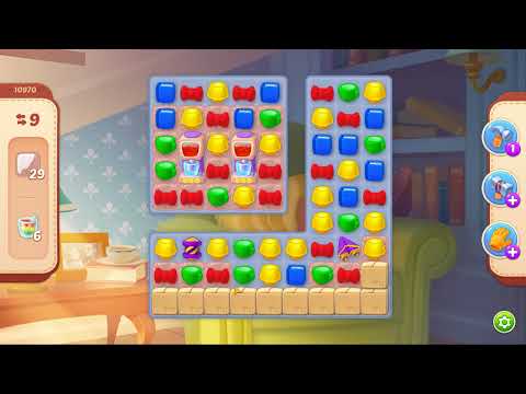 Homescapes Level 10970 No Boosters Gameplay