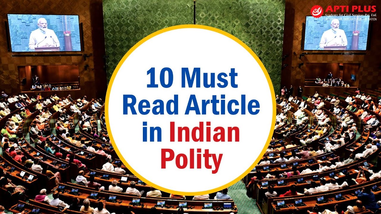 10 Most Important Constitutional Articles Every Aspirant Should Know | UPSC Polity Simplified #upsc