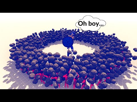 100 STONE THROWERS GODS 🎱🎱🎱 | TABS - Totally Accurate Battle Simulator