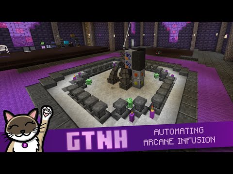 How to automate Arcane Infusion with Steve's Factory Manager in GTNH