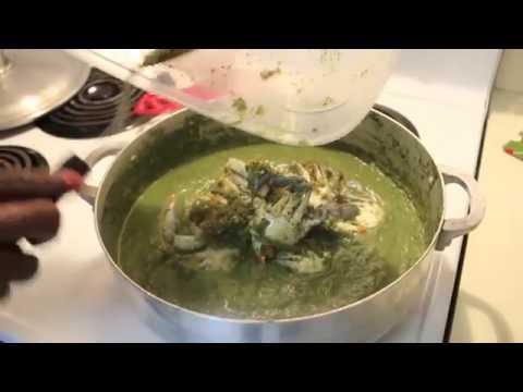 Spinach and crab Callaloo Episode 1