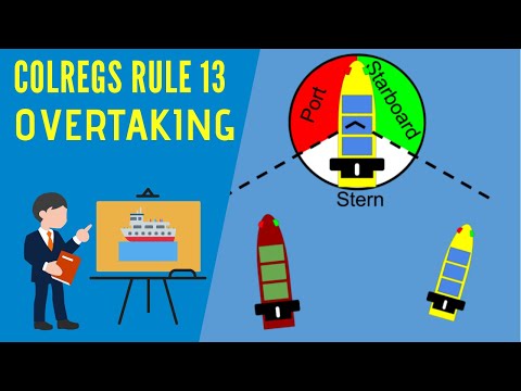 IRPCS Rule 13   Overtaking - Colregs Overtaking