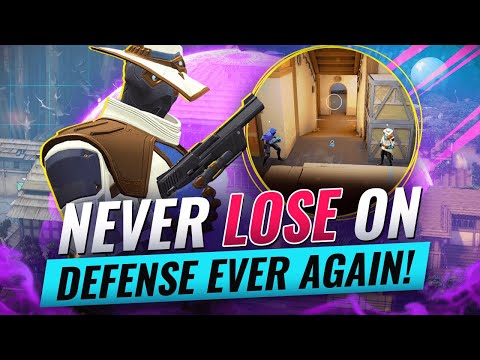 WHY YOU LOSE Defense! LEARN These SETUPS! - Valorant Defender Guide