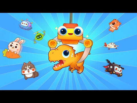 Dinosaur Claw Machine:for kids Video