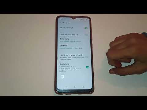 how to change date and time in oppo r17 pro, oppo r17 pro change date and time setting