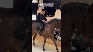 Download lagu #chanel sends a #horse down the runway at #parisfashionweek #shorts mp3 Download lagu #chanel sends a #horse down the runway at #parisfashionweek #shorts mp3