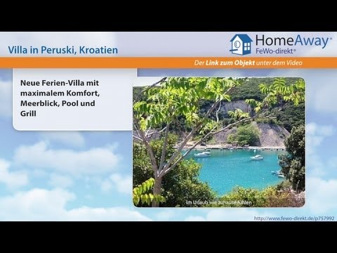 Istrien: Neue Ferien-Villa mit maximalem Komfort, Meerblick, Pool und Grill - FeWo-direkt.de Video