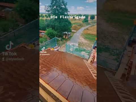 Creaton Biber flexen - Grat ausspitzen - Dachdecker aus Colditz - Handwerk - Dachdecker aus Grimma