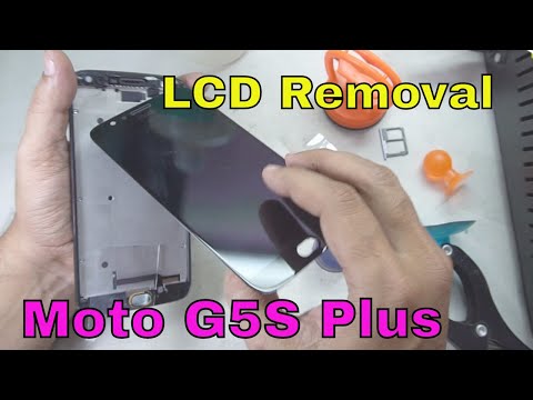 Moto G5S Plus How to Remove LCD Pannel: Tear Down Coming soon...