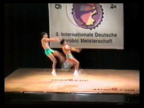 Helena Cardoso, Claudio Franzen (Brasil) - 1994 German Aerobic Open