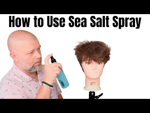 How to Use Sea Salt Spray for Hair - TheSalonGuy