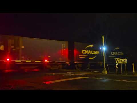 9721V SCT down Dooen Express to Dooen, 2220, 14/7/24, Ararat West VIC