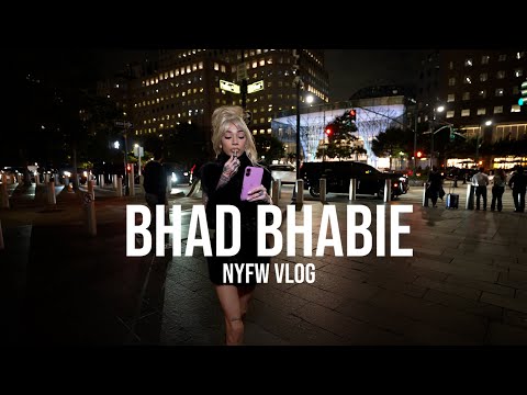 BHAD BHABIE New York Fashion Week 2025 VLOG.