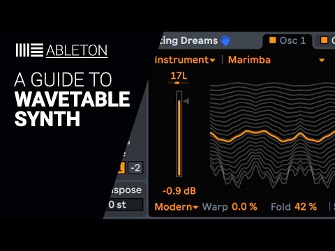 A guide to the Ableton WAVETABLE SYNTH tutorial