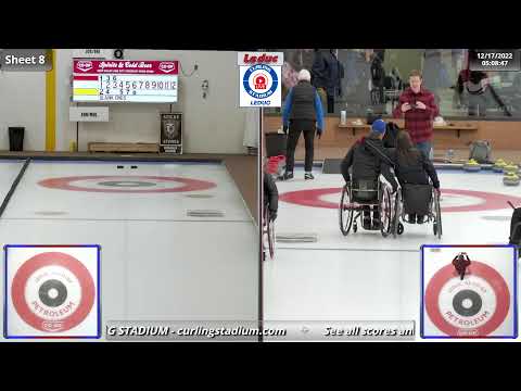 Joseph/Thiessen vs. Forrest/Mulligan - B-FINAL - Leduc Mixed Doubles Wheelchair Curling Event