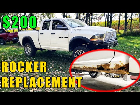 CHEAPEST & EASIEST Rocker Panel Replacement - DIY Under $200 Materials