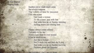 Tom Scullin Lyrics (Music Lost): Sunday Mornings Breaking