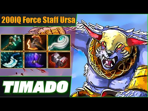 Timado - Ursa Carry Dominates - Dota 2 - Full Pro Gameplay - Improve Your Gameplay!