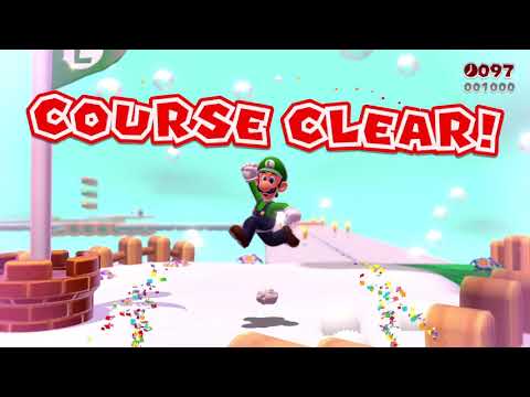 Super Mario 3D World (Switch) 9-4 Itemless Speedrun (time: 3)