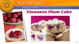 How to make a delicious Viennese Plum Cake.