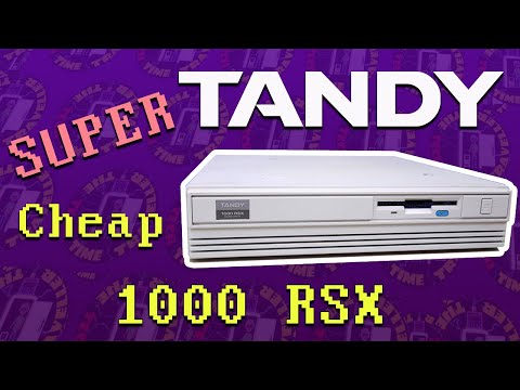 The Last Tandy 1000 |  The Really Rare Tandy 1000 RSX!