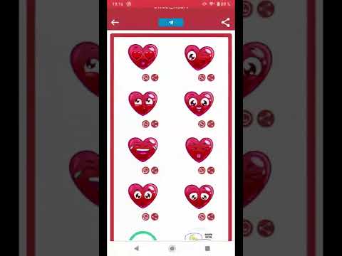 WASticker Love with movement