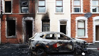 Belfast erupts in violent anti-immigration protests after refugee stabbing charge
