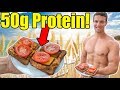 Super High Protein Breakfast Sandwich Recipe | 50g of Protein!