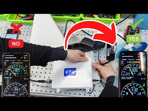 Unboxing GSM Repeater 2G 3G 4G 900 1800 2100 LTE Amplifier Mobile DCS Signal Booster Repeater