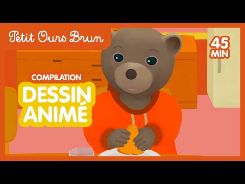 😋 Petit Ours Brun mange une bonne galette !😋  Dessin Animé pour Bébé