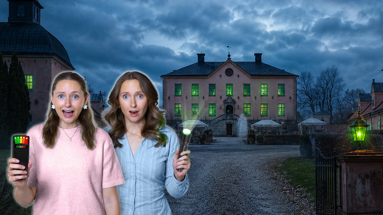 Linnea & Viola på Hesselby Slott – vad hände under spöknatten?