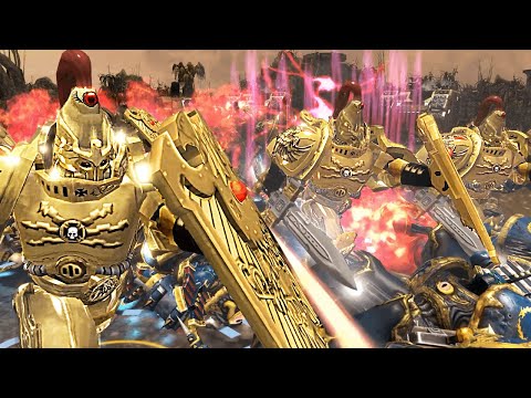 NEW UPDATE: 10 Custodes vs 500 Heretics! - Astartes Mod | Warhammer 40K: Dawn of War 2: Retribution