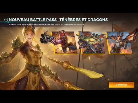 [REDIFFUSION] DÉCOUVERTE DU BATTLE PASS ET DU NOUVEAU CHAMPION CORVUS !! [PALADINS]