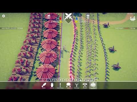Totally Accurate Battle Simulator - Tanks and Davinci Tanks vs Primitives, Pirates, and Mammoths