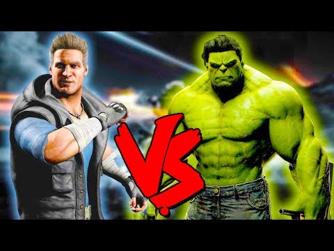 Johnny Cage Vs Hulk Army - Epic Battle - Mortal Kombat Costume Skin Mod