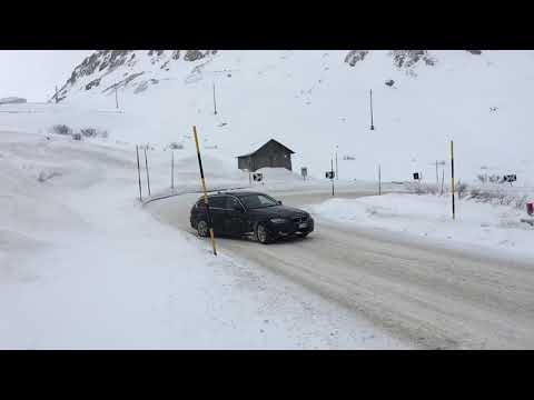 Bmw 320d Xdrive on snow