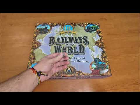 Railways of the world vídeo reseña - Secuencia del turno y opinión