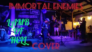 perform live lamb of hell - immortal enemies (cover) hatebreed