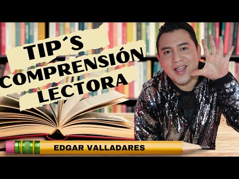 TIP´S Y ACTIVIDADES PARA MEJORAR LA COMPRENSIÓN LECTORA @EdgarValladares