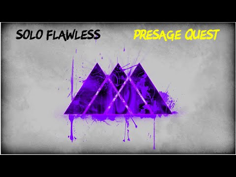 Solo Flawless Normal Presage Exotic Quest. [Destiny 2 Beyond Light Season 14]